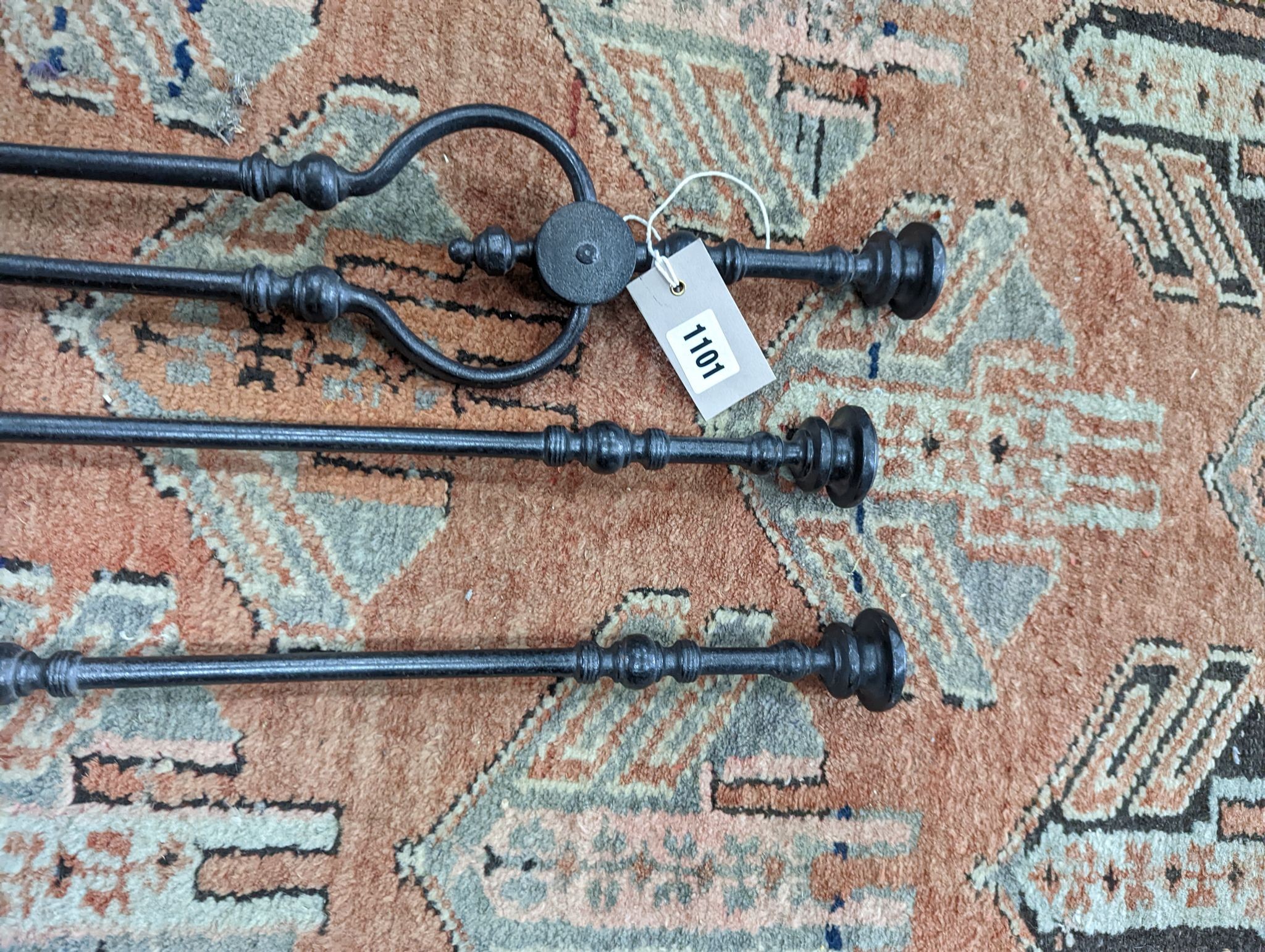 A set of three fire irons (3)